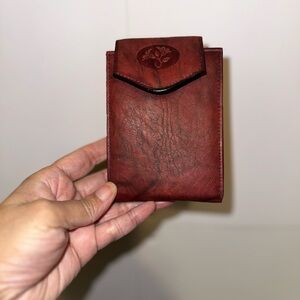 Buxton Burgundy Leather Wallet